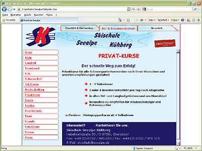 Skischule K&uuml;hberg-Seealpe 09